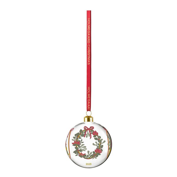 Holmegaard Årets julekule 2025 8 cm