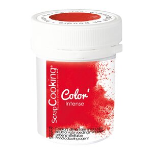ScrapCooking Pulverfarge 5 g rød