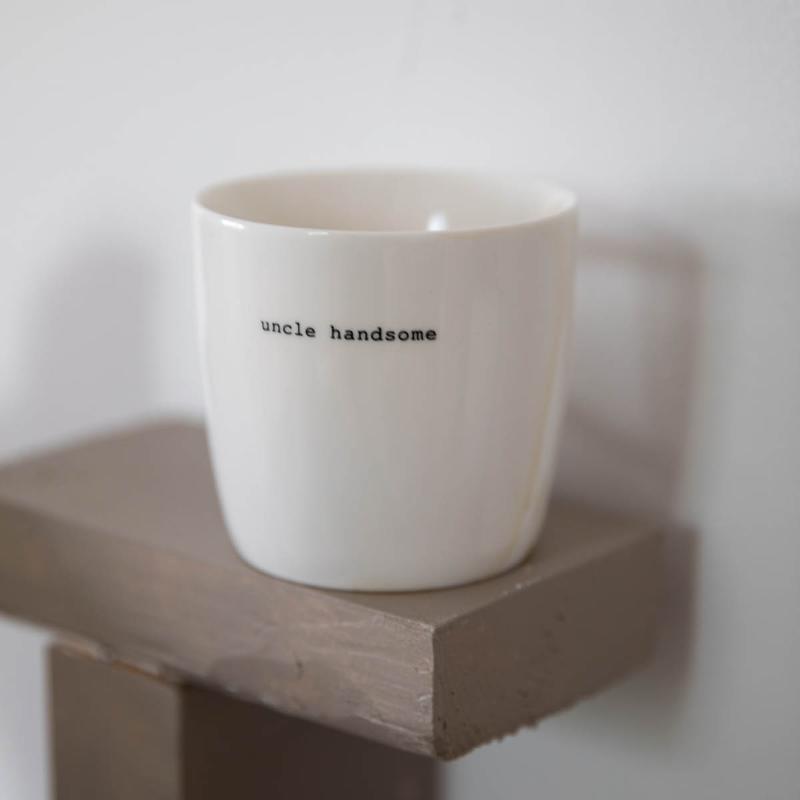 Sögne Home Krus uncle handsome 30 cl hvit