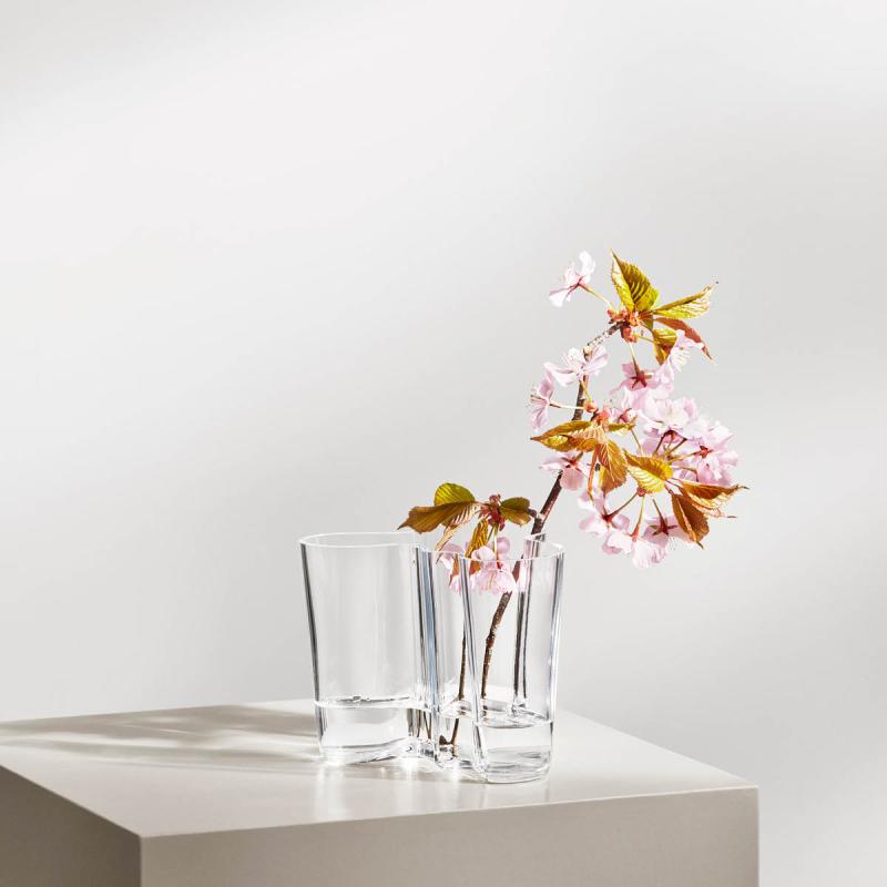 iittala Alvar Aalto vase 16 cm klar