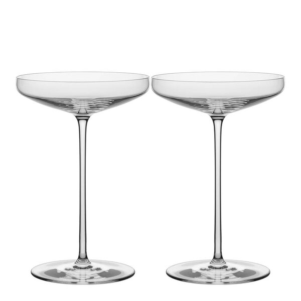 Orrefors - Orrefors x Björn Frantzénc coupeglass 21 cl 2 stk