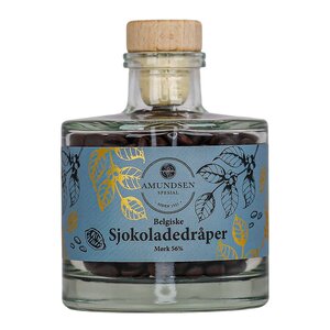 Amundsen Spesial Sjokoladedråper 150 g mørk 56%