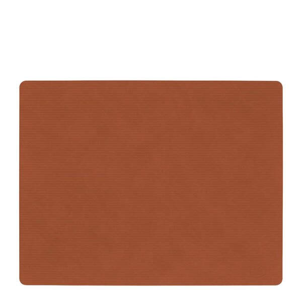 LIND DNA Square Corduroy spisebrikke 35x45 cm Rust