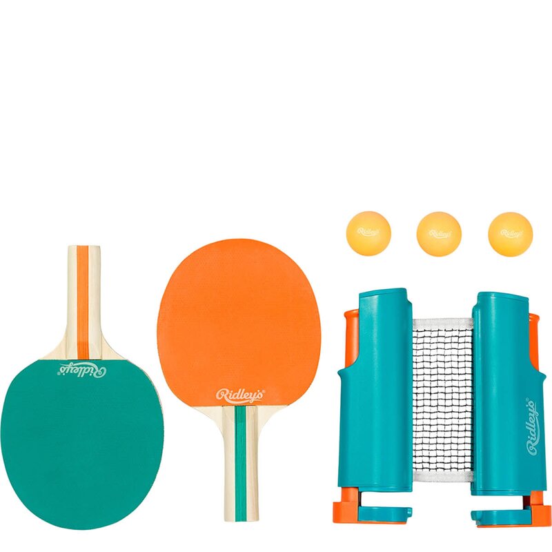 Games Room Bordtennissett med teleskopnett