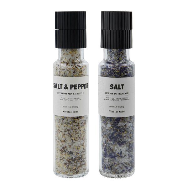 Nicolas Vahé Gaveeske salt everyday miks og trøffel + Herbes de Provence