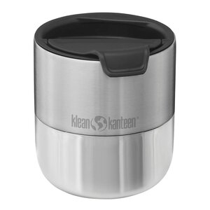 Klean Kanteen Rise Lowball kopp 30 cl med flipplokk børstet stål