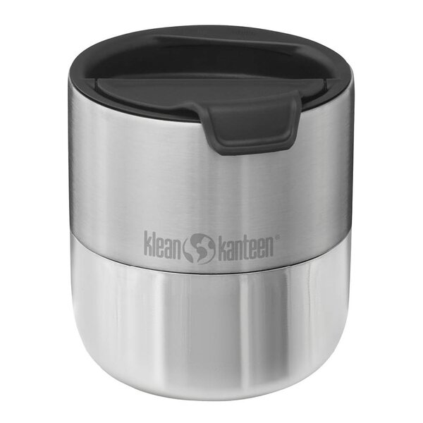 Klean Kanteen Rise Lowball kopp 30 cl med flipplokk børstet stål