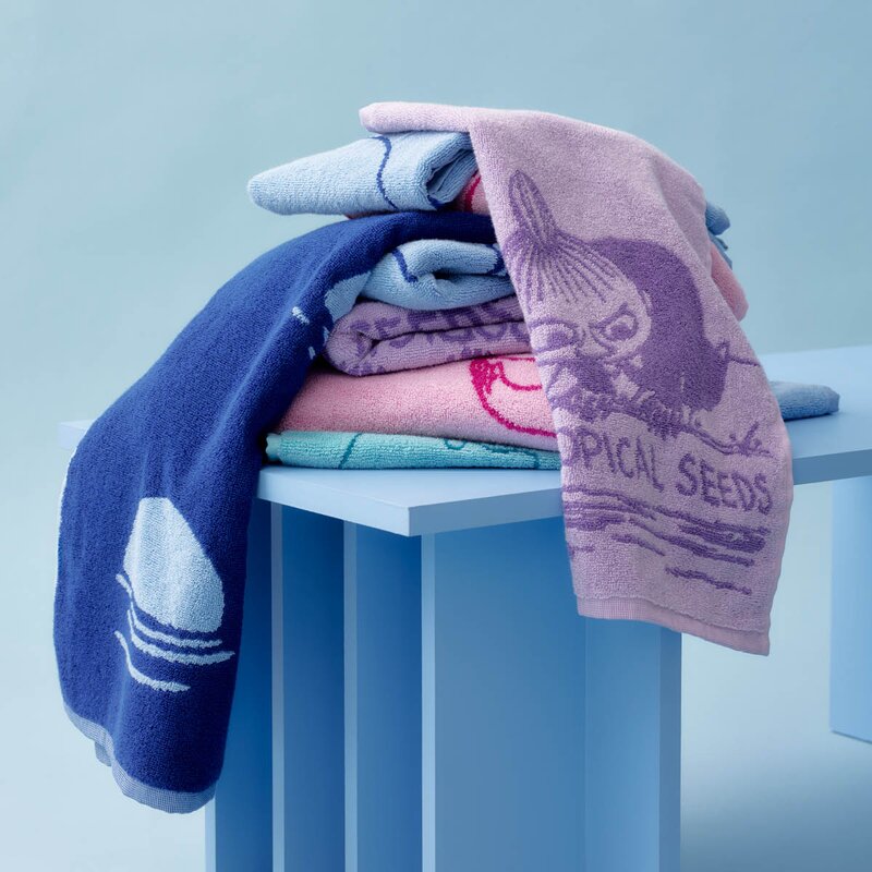 MoominArabia Mummi håndkle 50x70 cm Lille My lilla