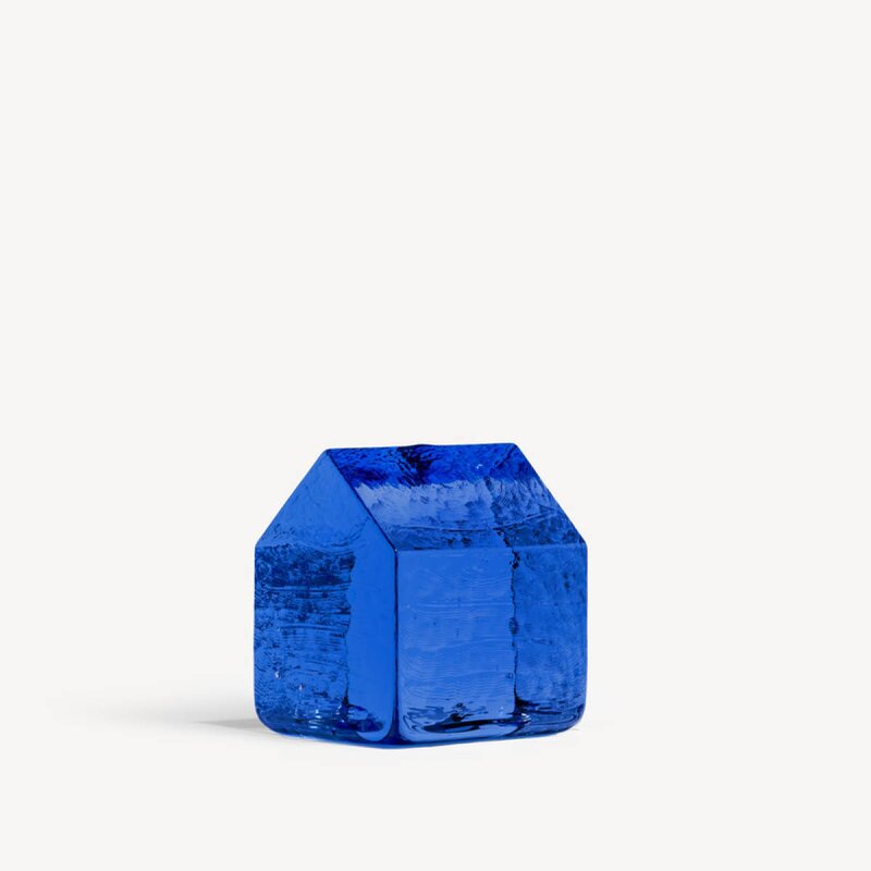 Kosta Boda Kosta Huset 7,8 cm blå