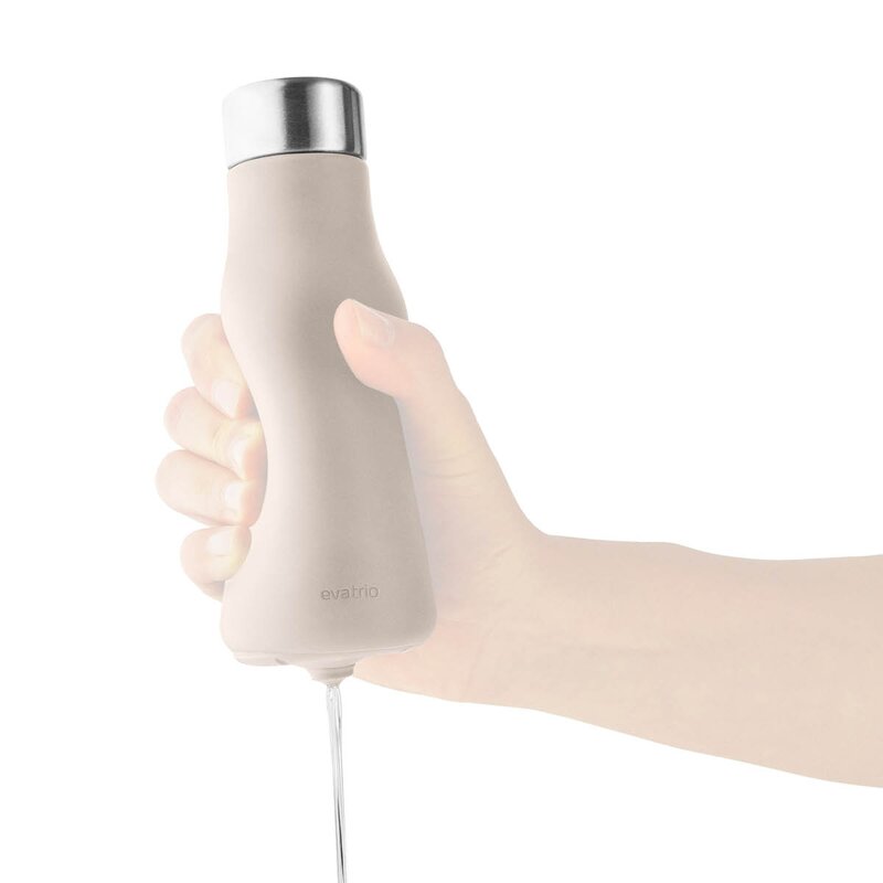 Eva Trio Squeeze såpedispenser 16 cm sand