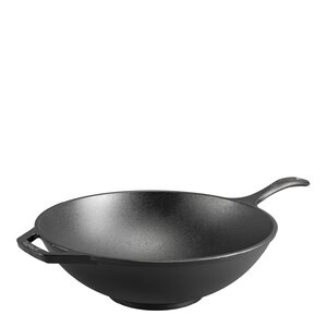 Lodge Cast Iron Chef Collection støpejernspanne wok 32 cm