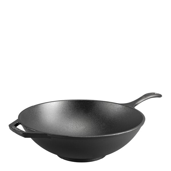 Lodge Cast Iron Chef Collection støpejernspanne wok 32 cm