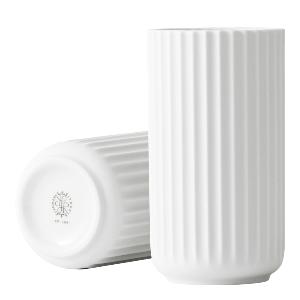 Lyngby Porcelæn Vase 15 cm hvit