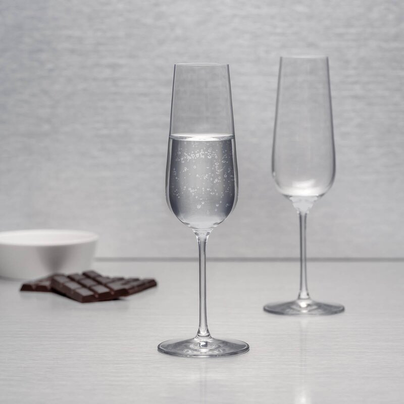 Orrefors Balance champagneglass 21 cl 4 stk