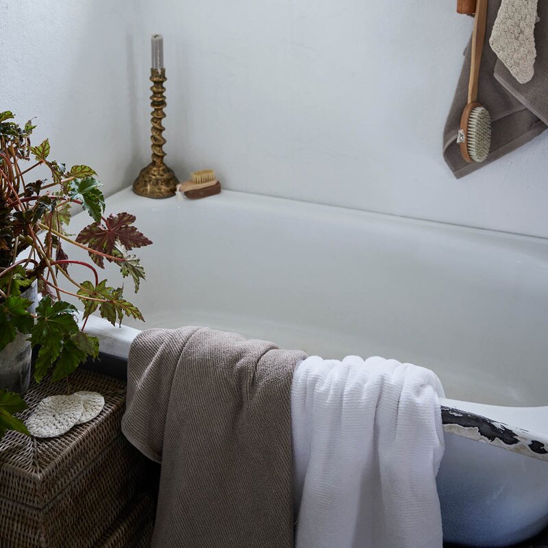 Lene Bjerre Molli badehåndkle 140x70 cm linen