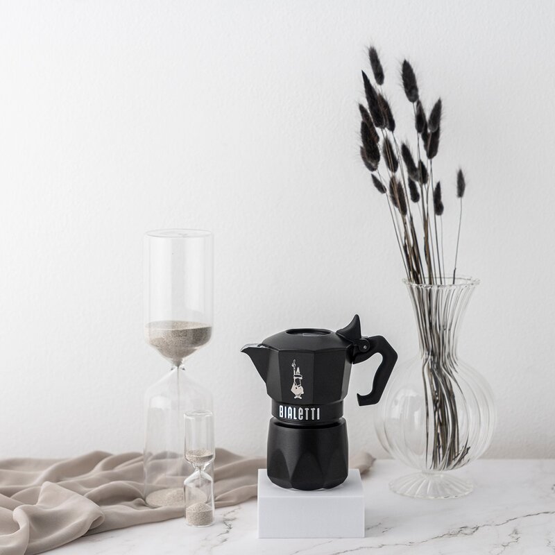 Bialetti Brikka Exclusive espressokanne 2- kopper 10 cl svart