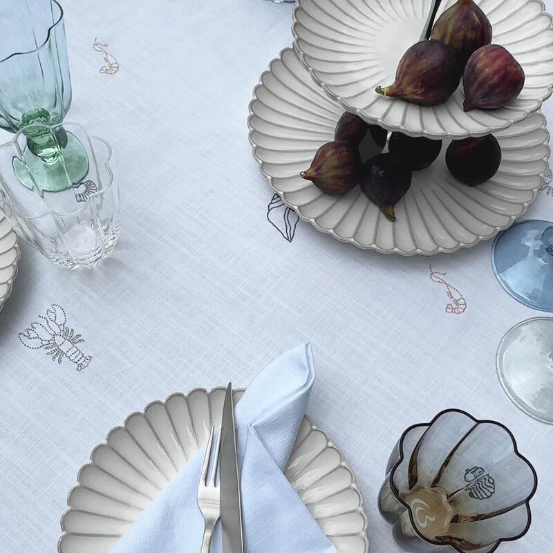 Lene Bjerre Camille etasjefat 27 cm off white