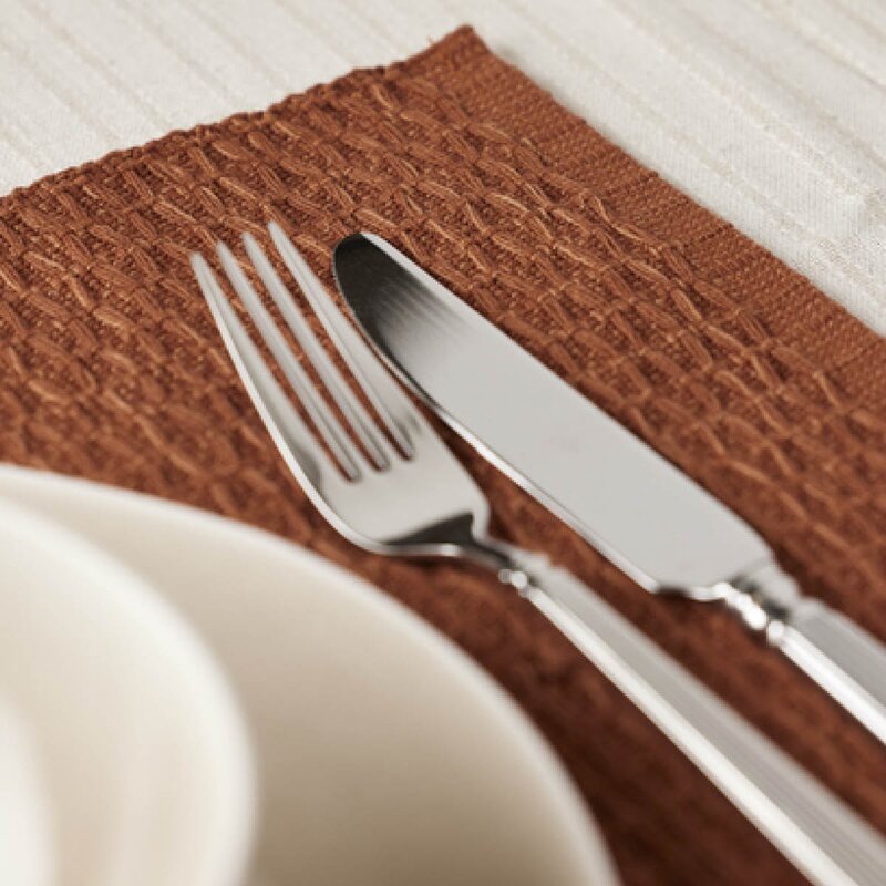 Holmen Sara dekkebrikke 33x48 cm terrakotta