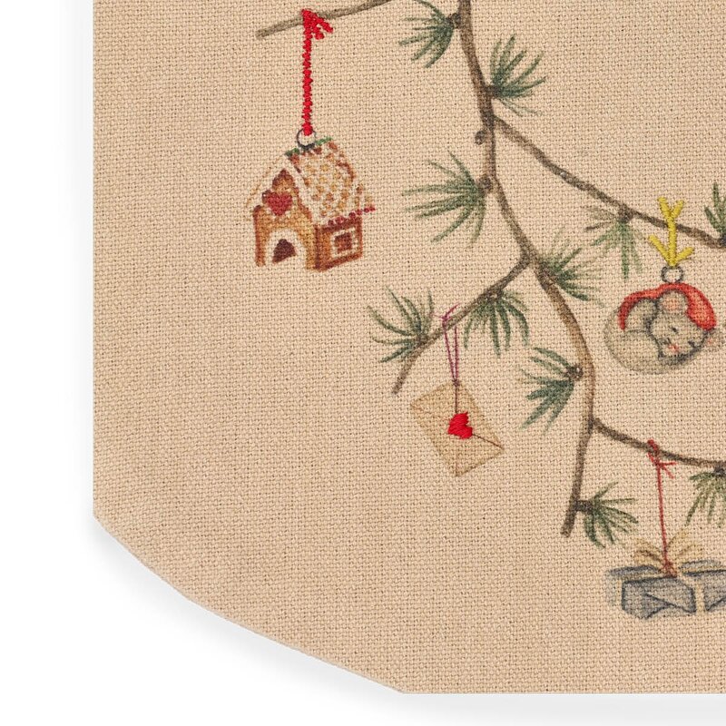 Kähler Hammershøi Christmas julesokk 46 cm sand