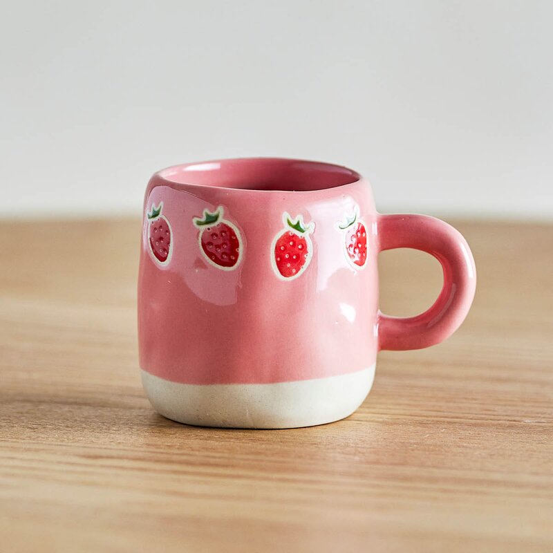Bloomingville MINI Millie kopp 11 cl jordbær