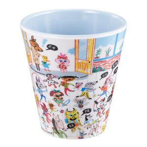 Modern House Bukkene Bruse drikkebeger 30 cl back to school blå