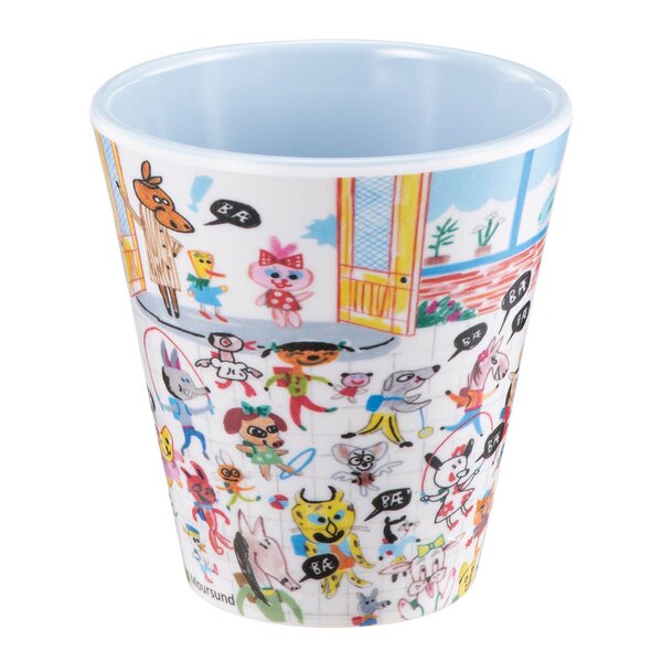 Modern House Bukkene Bruse drikkebeger 30 cl back to school blå