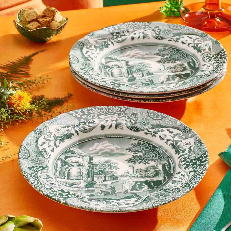 Spode Heritage Green Italian dyp tallerken 23 cm 