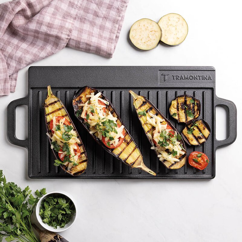 Tramontina Fargo grillplate 37 cm svart