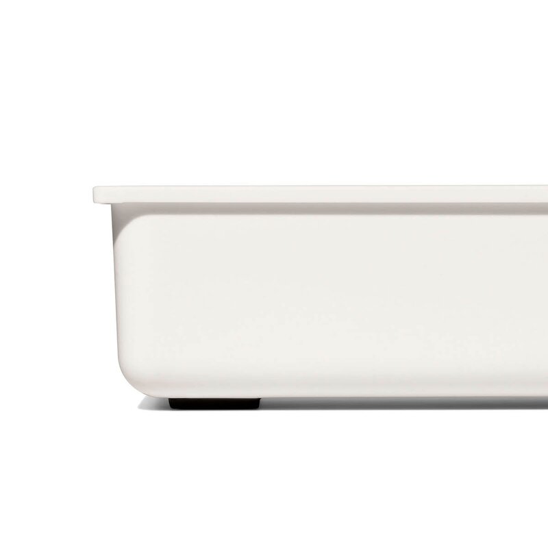 Oxo Knivblokk til skuffer 42x14x6 cm hvit/grå