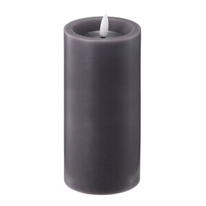 Edelweiss LED kubbelys 7,5x15 cm dark gray