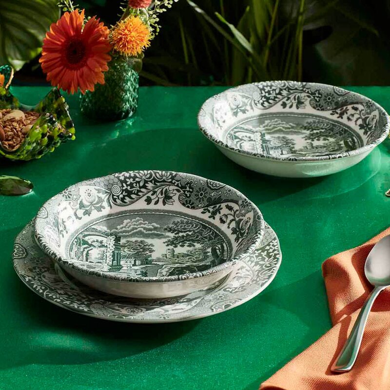 Spode Heritage Green Italian frokostskål 15 cm 