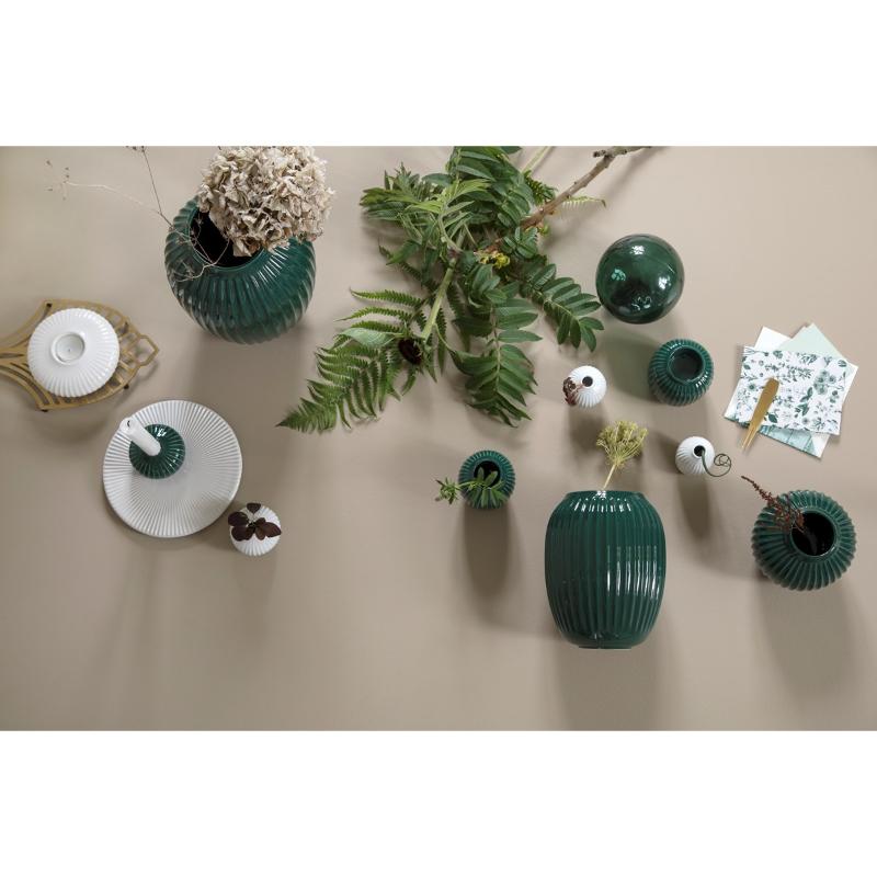 Kähler Hammershøi vase 20 cm grønn