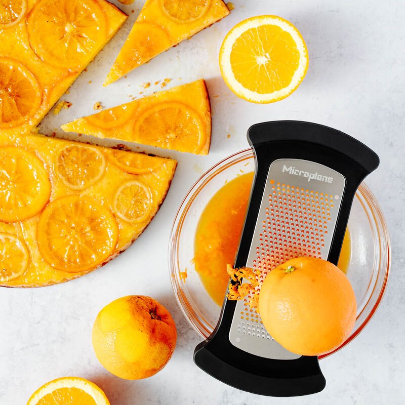 Microplane Bowl Grater rivjern til skål fint svart