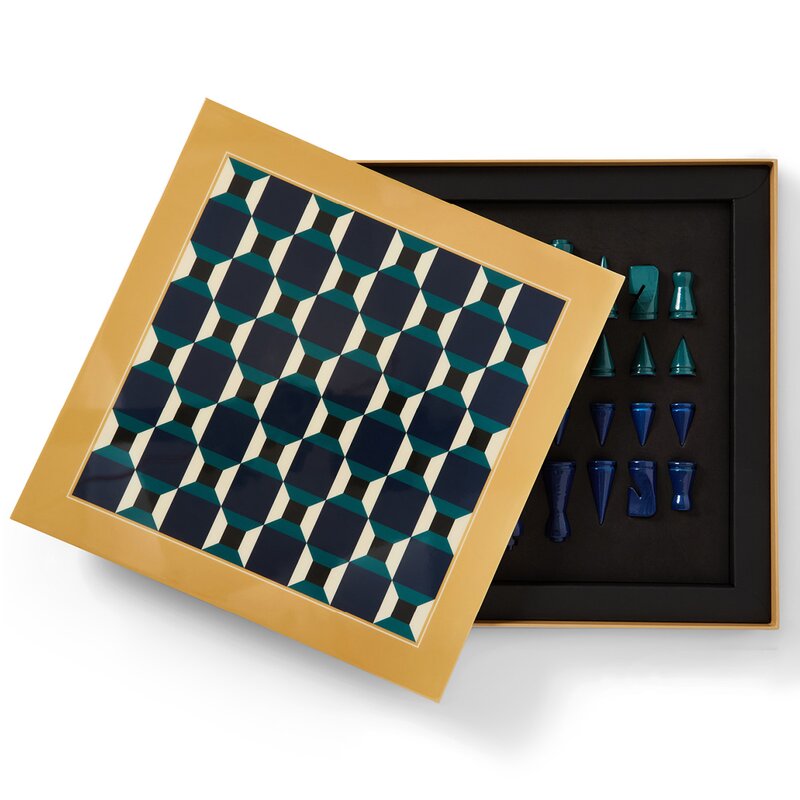 Printworks Lacquered sjakksett athena spill