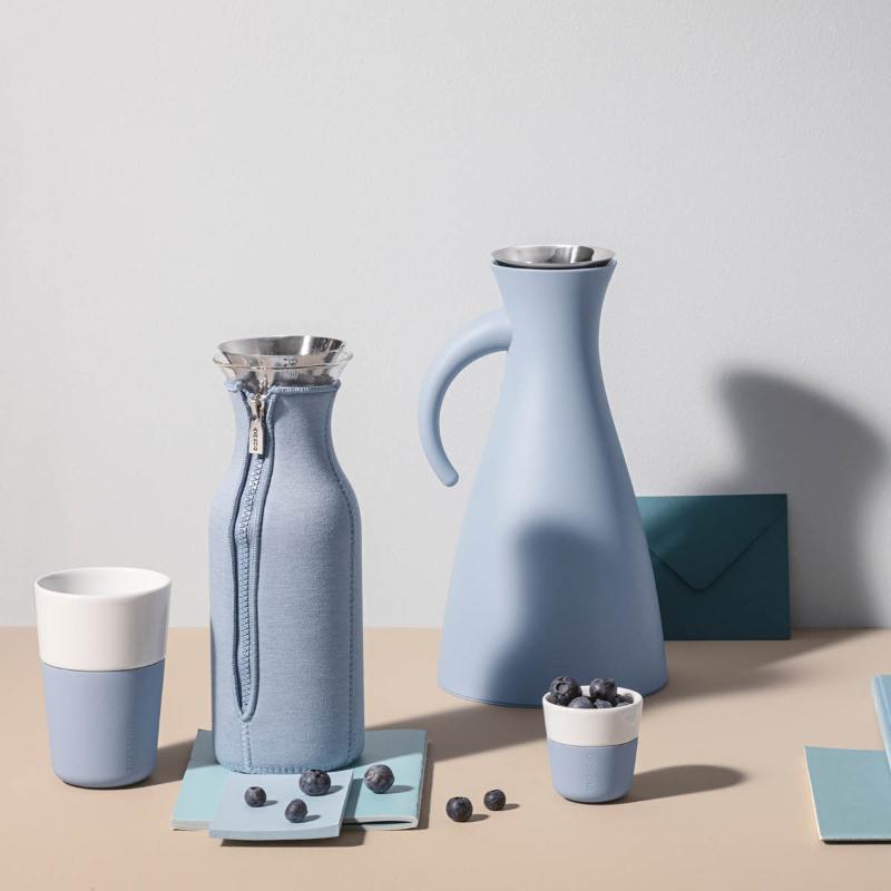 Eva Solo Kjøleskapskaraffel 1L blue sky