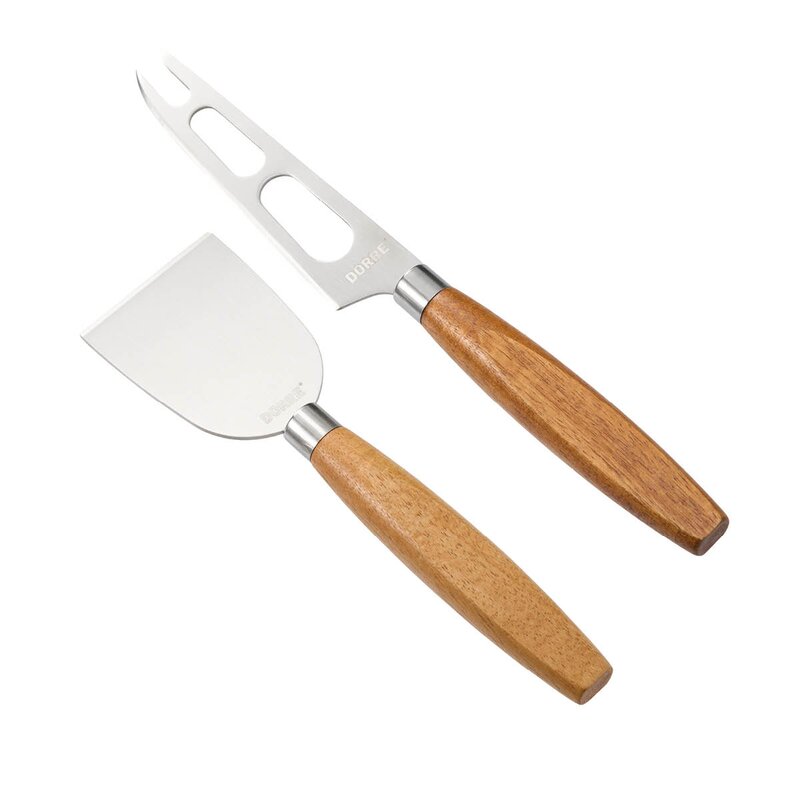 Dorre Sam serveringsbrett i akasietre 37 cm 2 stk