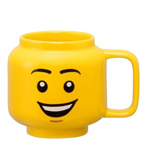 Lego Iconic krus liten glad gutt 25,5 cl gul