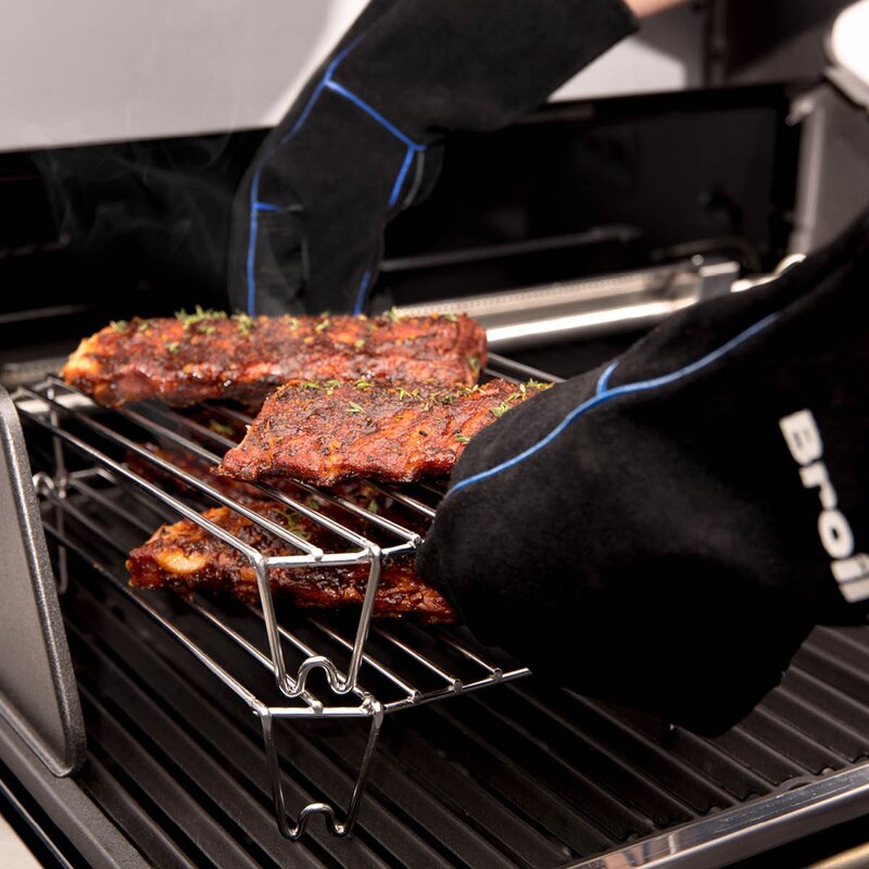 Broil King Varmehylle 23x32 cm 2 stk rustfritt stål