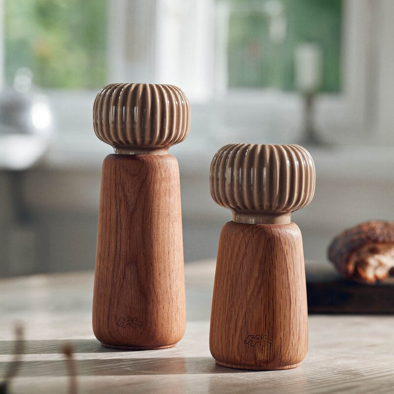 Kähler Hammershøi kvern 18 cm brun