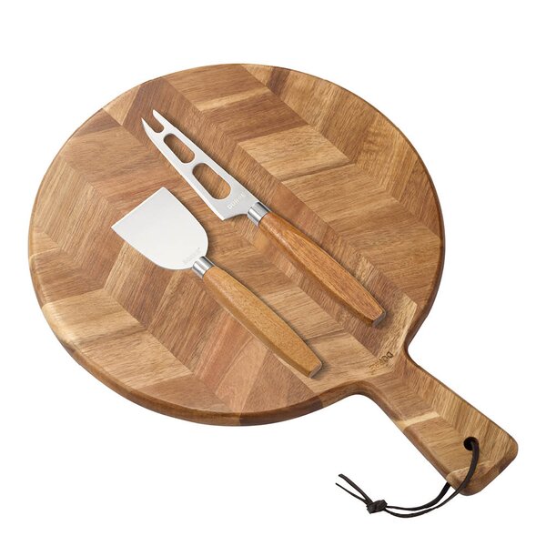 Dorre Sam serveringsbrett i akasietre 37 cm 2 stk