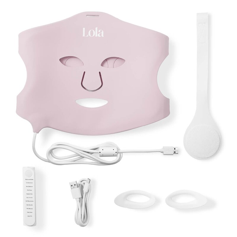 Lola Glow mask LED-maske rosa