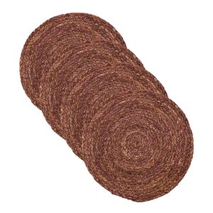 House Doctor Circle spisebrikke 38 cm 4 stk taupe rosa
