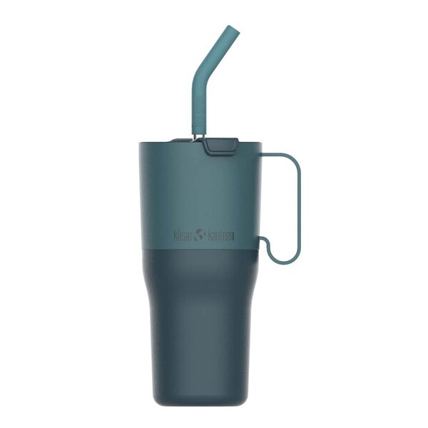 Klean Kanteen Rise Tumbler 77 cl med sugerørslokk Brittany Blue