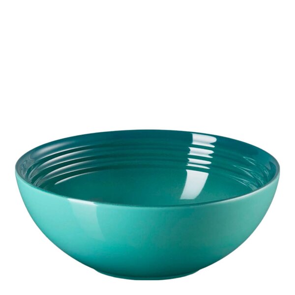 Le Creuset Signature dyp tallerken 16 cm Bleu Riviera