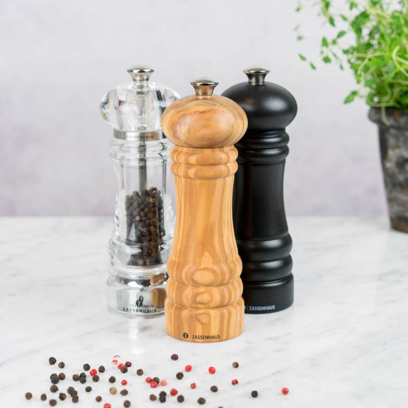 Zassenhaus Berlin pepperkvern 18 cm støpejernimitasjon