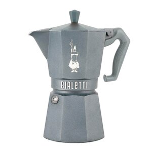 Bialetti Exclusive espressokanne 6 kopper 27 cl grå