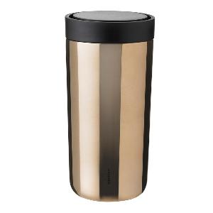 Stelton I:cons To Go Click termokopp 0,4L dark gold