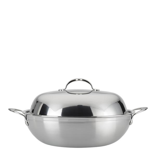 Hestan Probond wok med lokk 36 cm stål