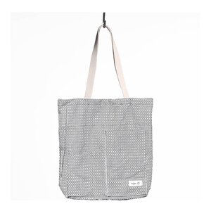 The Organic Company Piqué handlenett 30x35 cm morning grey