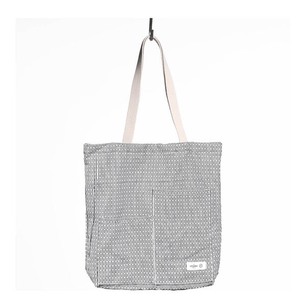 The Organic Company Piqué handlenett 30x35 cm morning grey